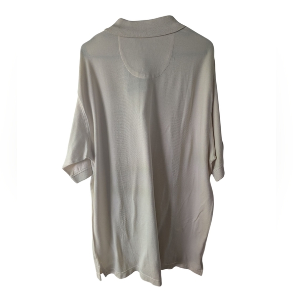 Izod Golf Light Tan Polo Shirt - Picture 3 of 3